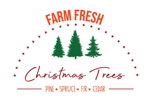 Download Farm Fresh Christmas Trees Vector - Vector Collection