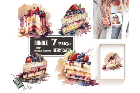 Download Berry Birthday Cake Png Sublimation Pod - Birthday cake Collection