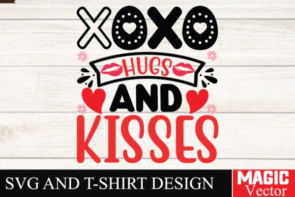 Download XOXO HUGS and KISSES SVG Cut File - Hugs and kisses svg Collection