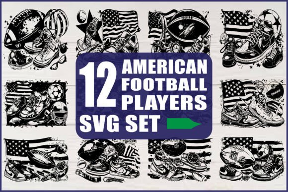 Download American Football Player Bundle - Premium Resources