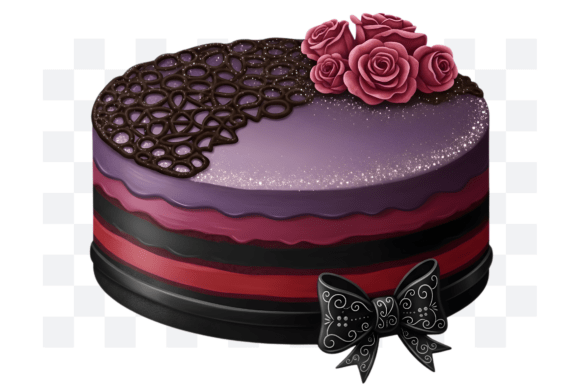 Download Gothic Coquette Birthday Cake PNG - Birthday cake Collection