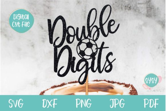 Download 10th Birthday Cake Topper with Football - Birthday cake Collection